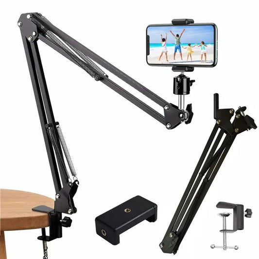 Flexible Arm Tripod Phone Holder