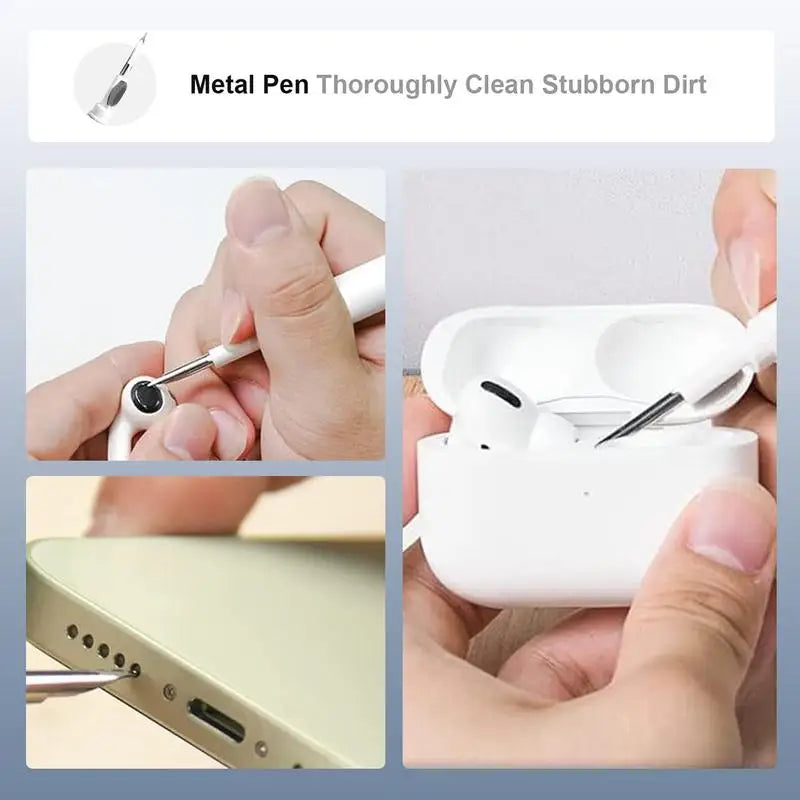 Multifunctional headphone cleaning kit