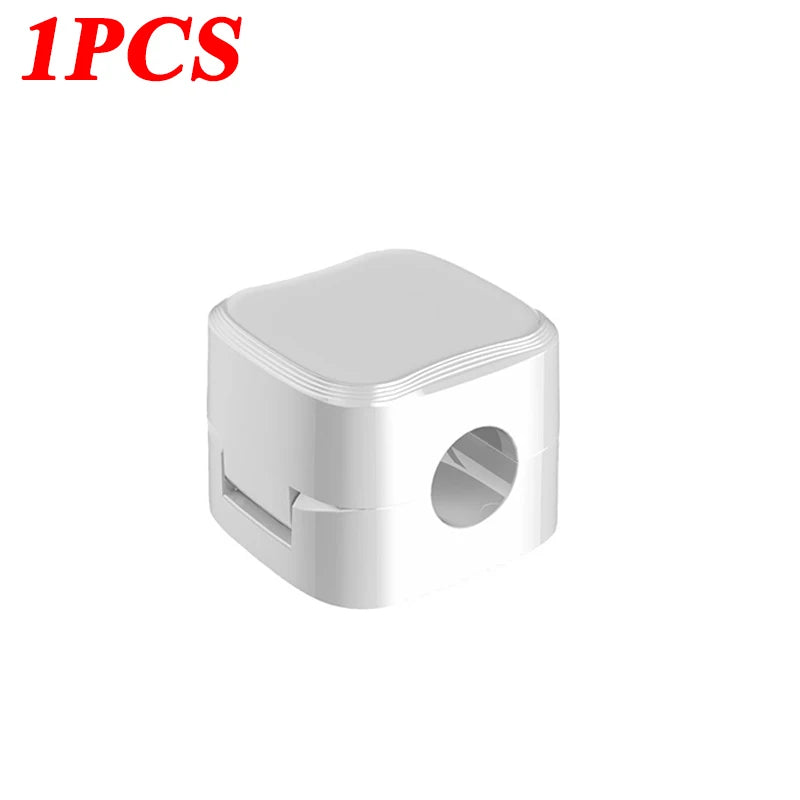 Magnetic cable organizer clip