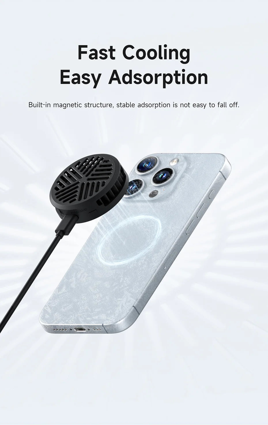 MINI Magnetic Cell Phone Cooler (HAGiBIS)