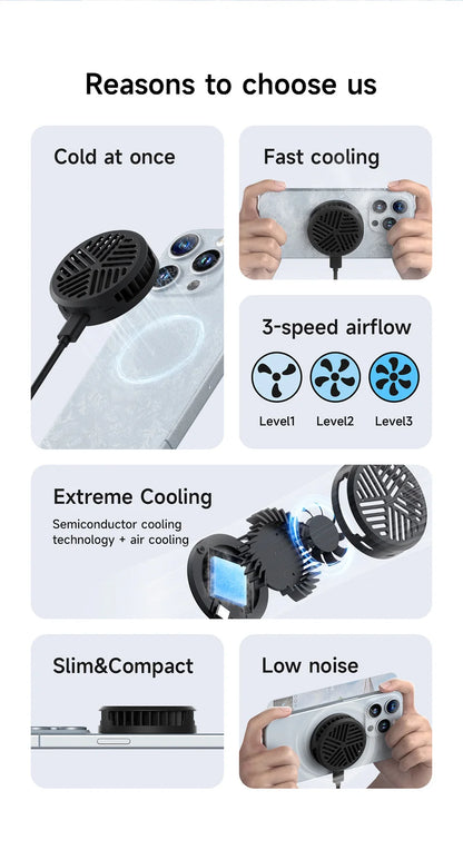 MINI Magnetic Cell Phone Cooler (HAGiBIS)